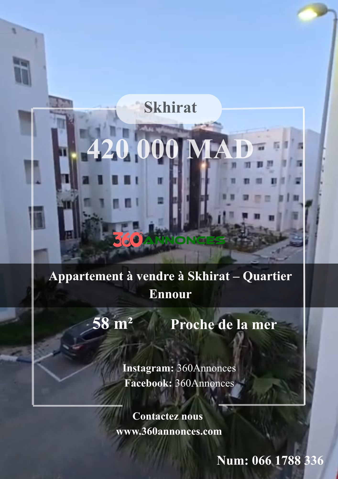 Appartement à vendre à Skhirat skhirat