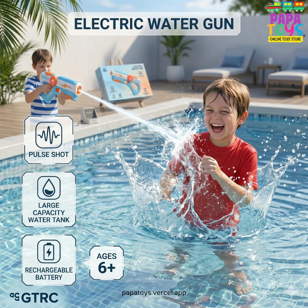 Electric Rechargeable Water Gun for Kids – Large Water Tank alternate view