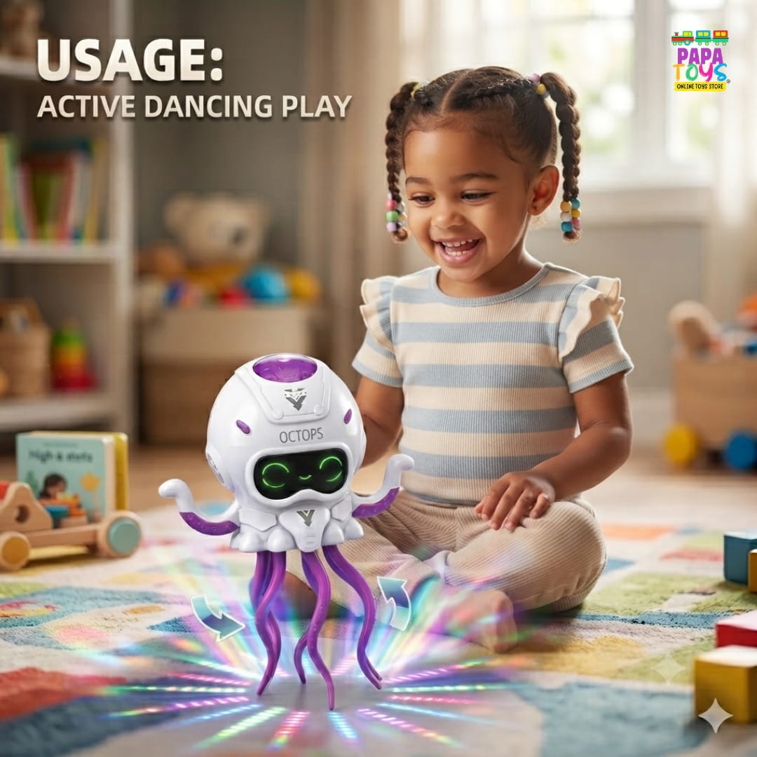Octops Dynamic Mechanical Dancing Octopus: Musical Fun for Kids alternate view