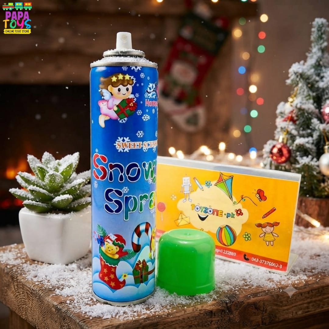Festive Snow Spray: Perfect for Holiday Decor & Seasonal Fun
