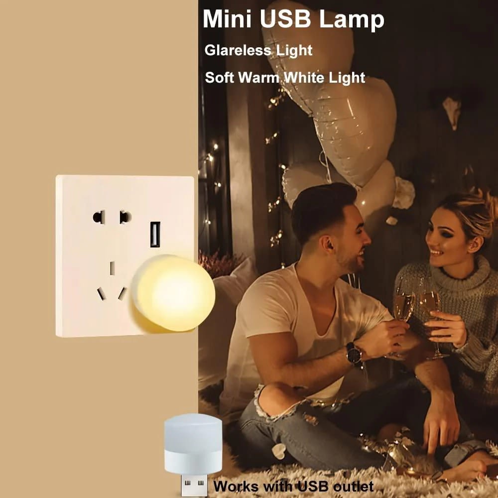 Mini USB LED Light | Portable Plug & Play Night Light | Flexible USB Lamp for Laptop, Power Bank & Car 3
