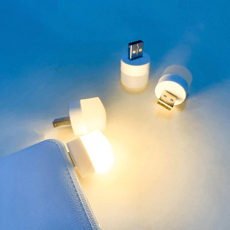 Mini USB LED Light | Portable Plug & Play Night Light | Flexible USB Lamp for Laptop, Power Bank & Car 5