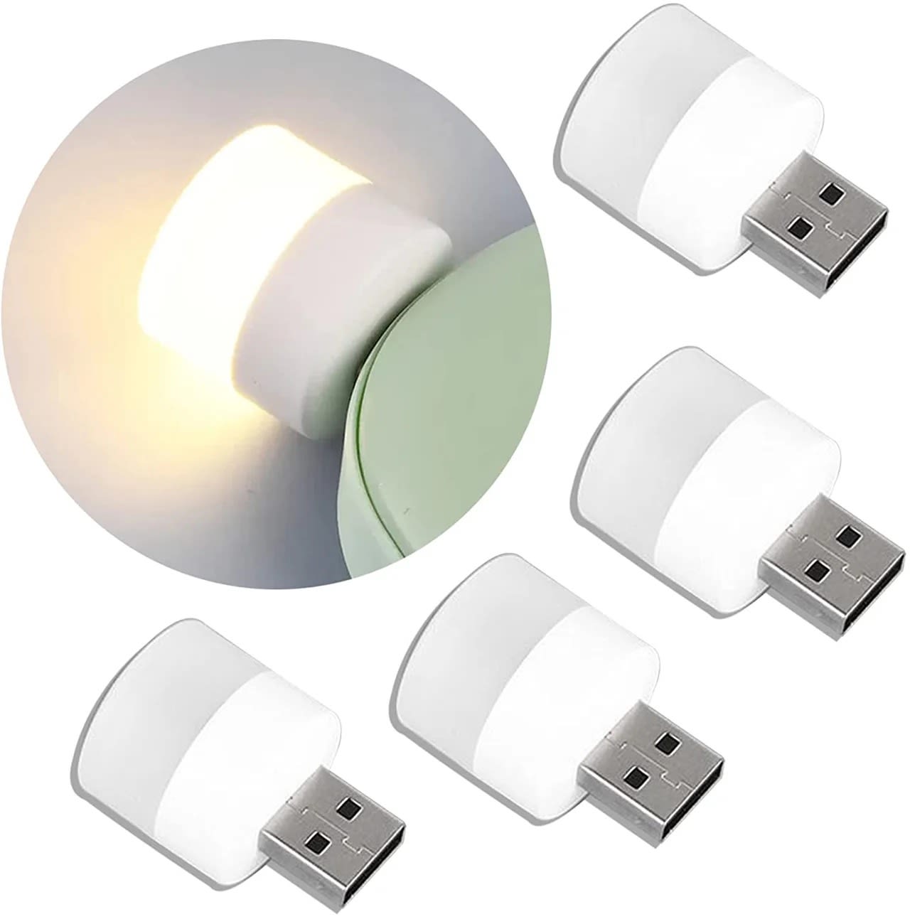 Mini USB LED Light | Portable Plug & Play Night Light | Flexible USB Lamp for Laptop, Power Bank & Car 6