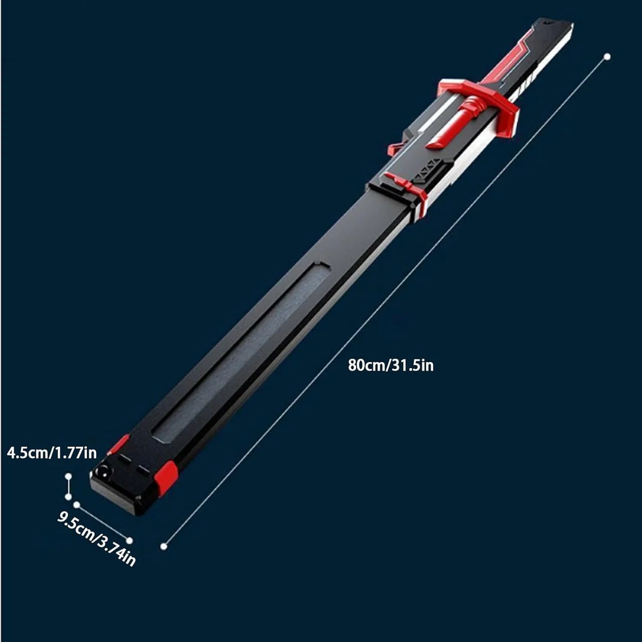 Electric Spark Blade Toy Sword with Smoke, LED Lights & Sound Effects for Kids 3