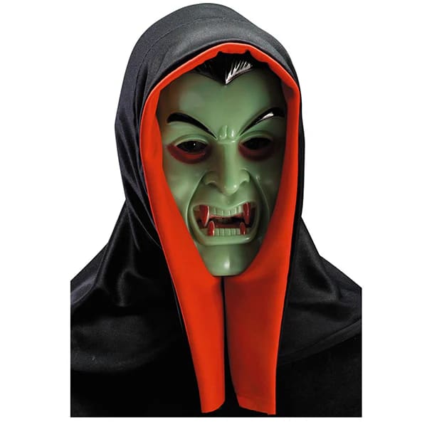Spooky Green Dracula Vampire Halloween Mask – Scary Costume Mask for Parties & Cosplay 3