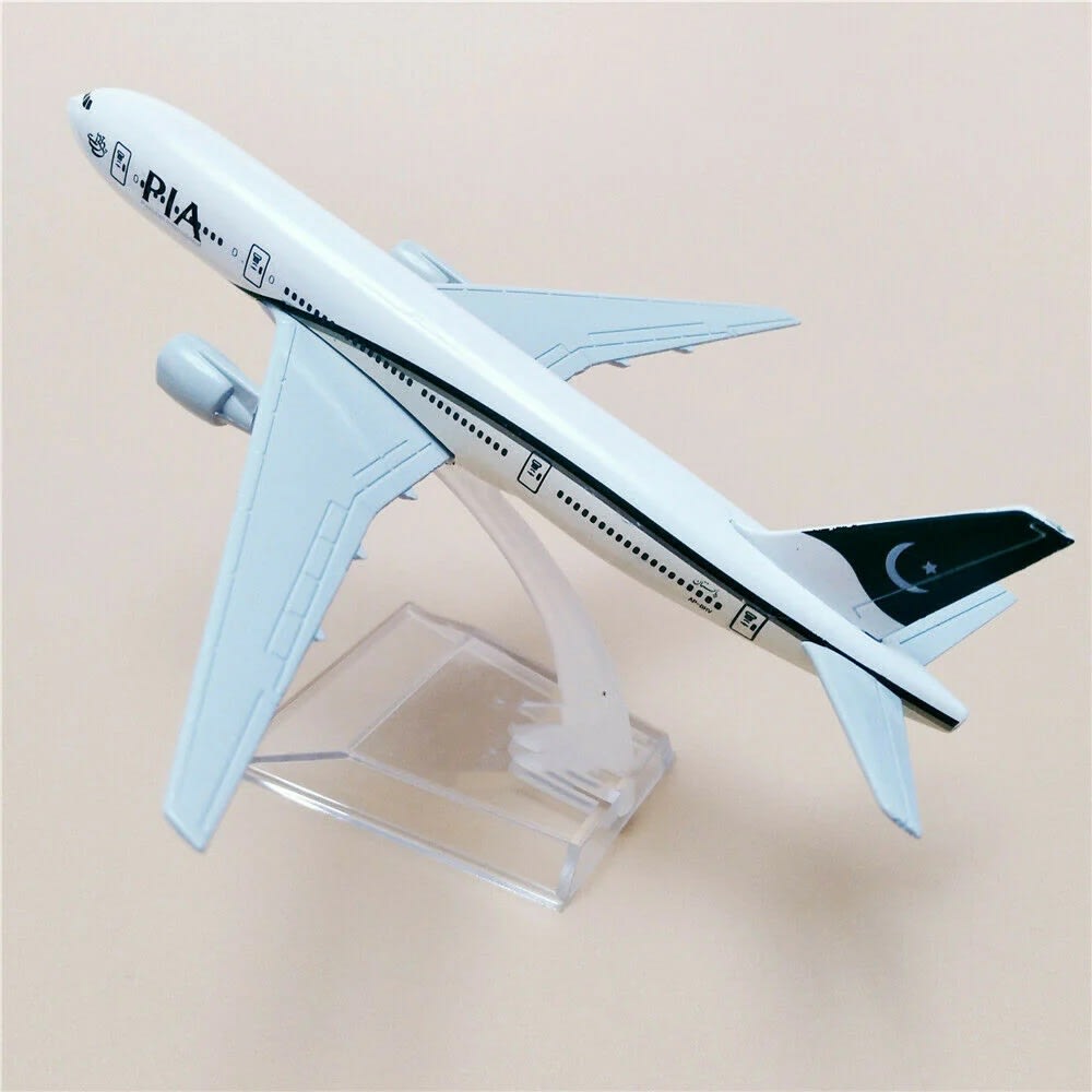 PIA Metal Airplane Toy – Die-Cast Pakistan International Airlines Model Aircraft for Kids & Collectors 4