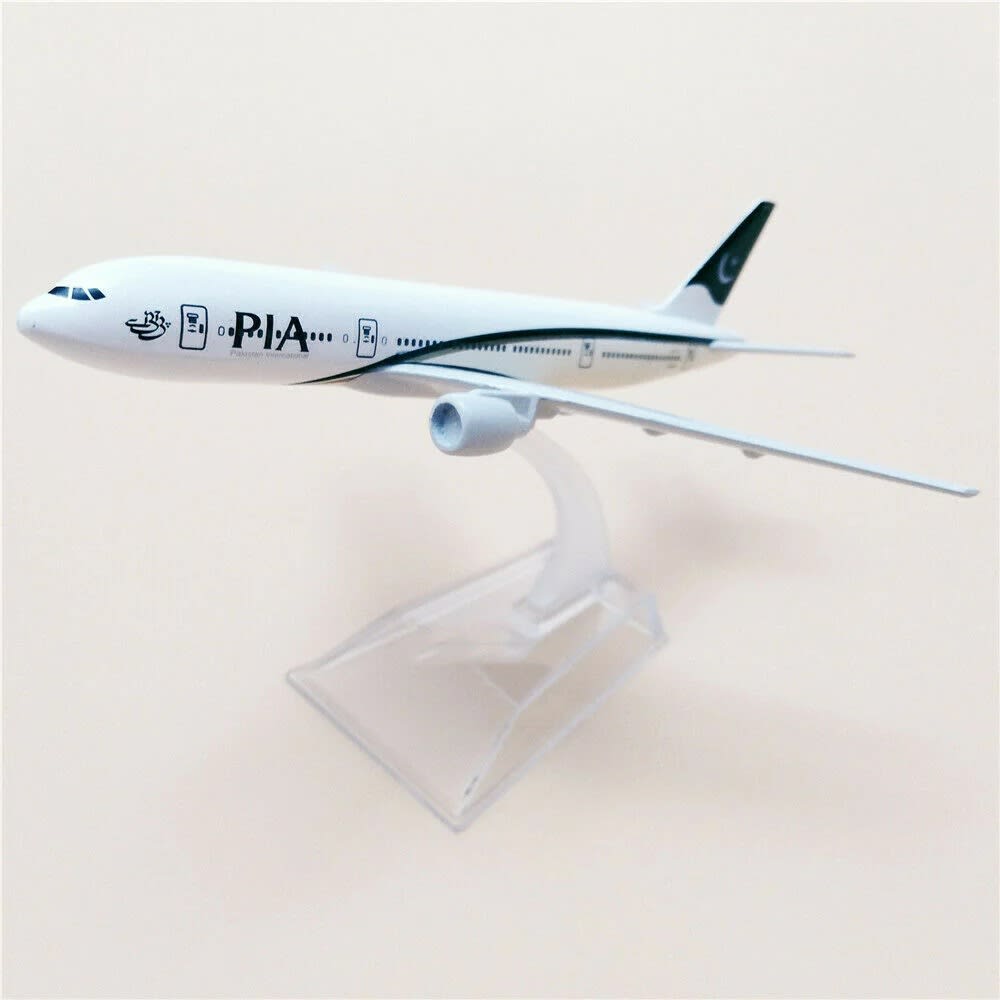 PIA Metal Airplane Toy – Die-Cast Pakistan International Airlines Model Aircraft for Kids & Collectors 5