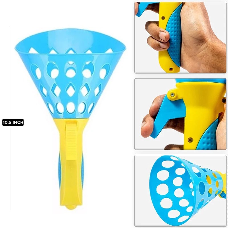 Active Fun Catch Game Launcher Set | Pop-Up Ball Catch Toy for Kids 8