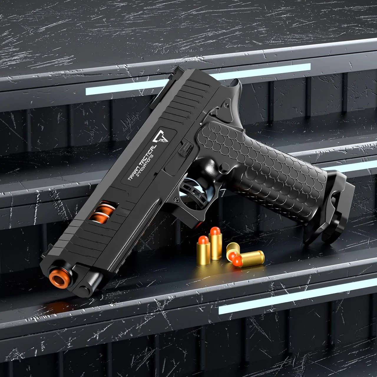 Soft Bullet Toy Pistol with Long-Range Shooting | Foam Dart Blaster for Kids 5