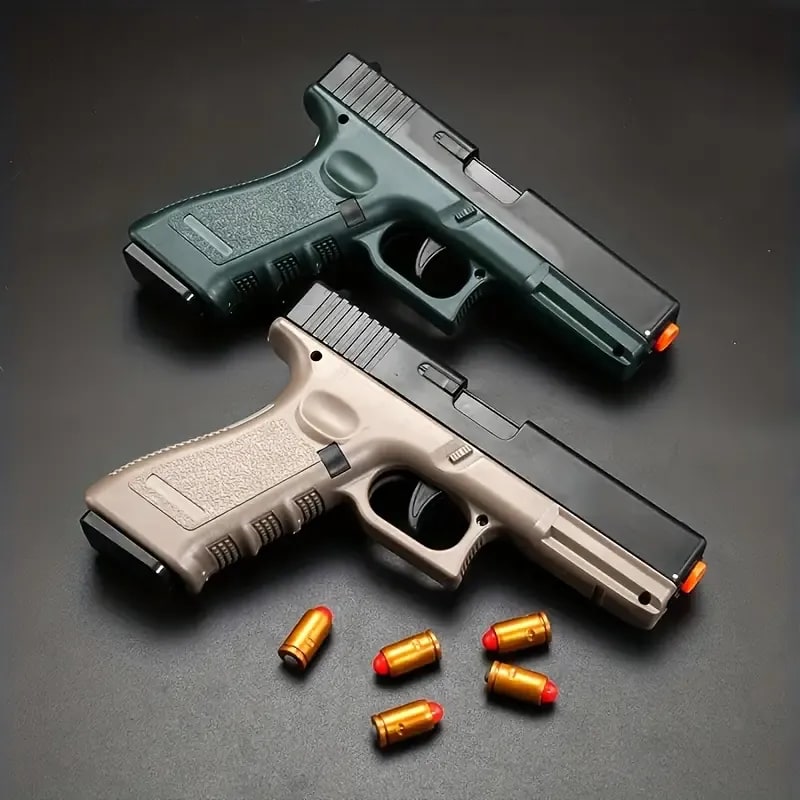 Toy Pistol with Soft Bullets & Magazine | Realistic Action Toy Gun for Kids 3