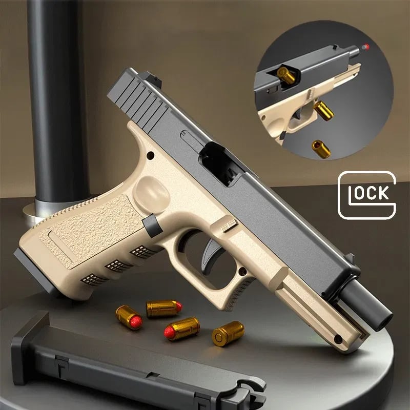 Toy Pistol with Soft Bullets & Magazine | Realistic Action Toy Gun for Kids 4