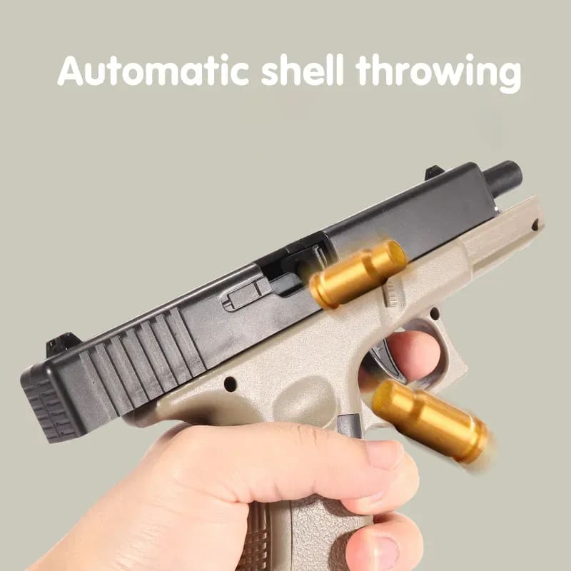 Toy Pistol with Soft Bullets & Magazine | Realistic Action Toy Gun for Kids 8