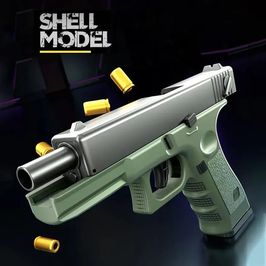 Toy Pistol with Soft Bullets & Magazine | Realistic Action Toy Gun for Kids 13