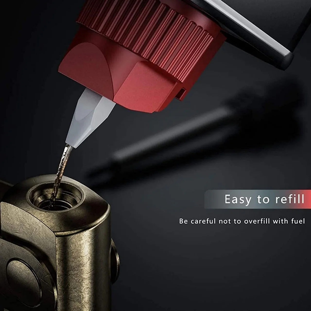 Refillable Permanent Match Keychain Lighter – Reusable Flint & Steel Fire Starter 4