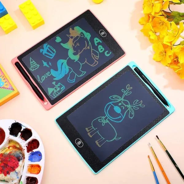 LCD Writing Tablet for Kids – Reusable Digital Drawing & Doodle Board with Stylus 9