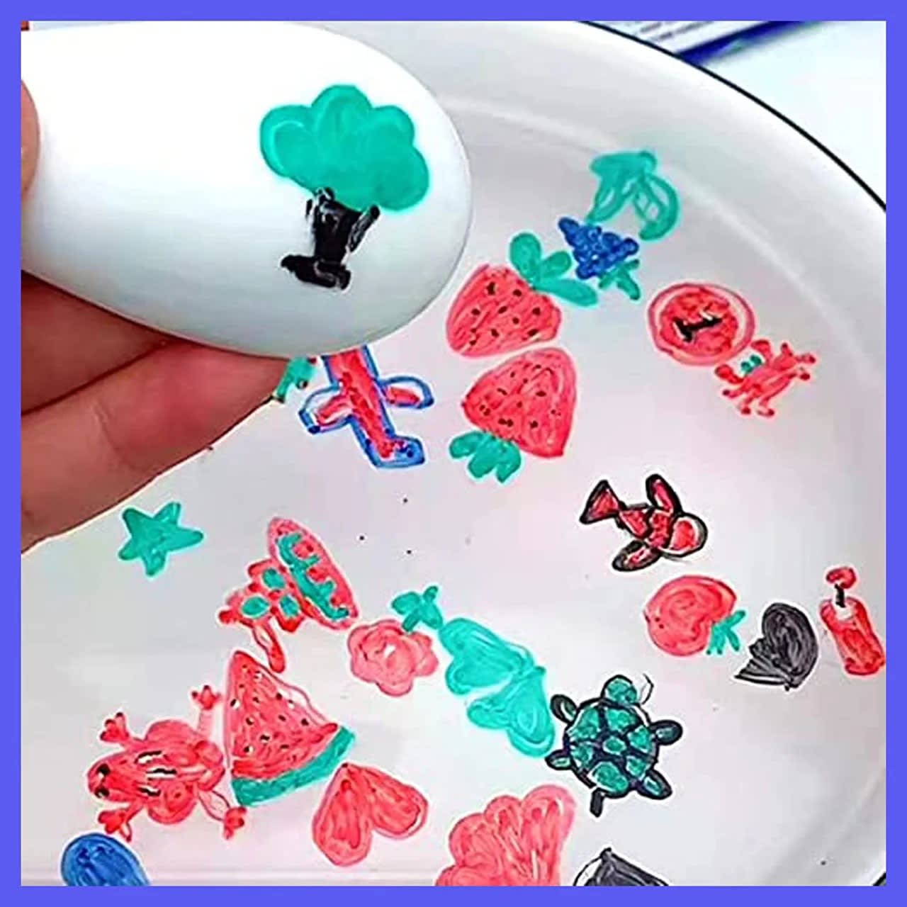 Magic Floating Water Drawing Pen Set – Reusable DIY Water Painting Marker Kit for Kids 6