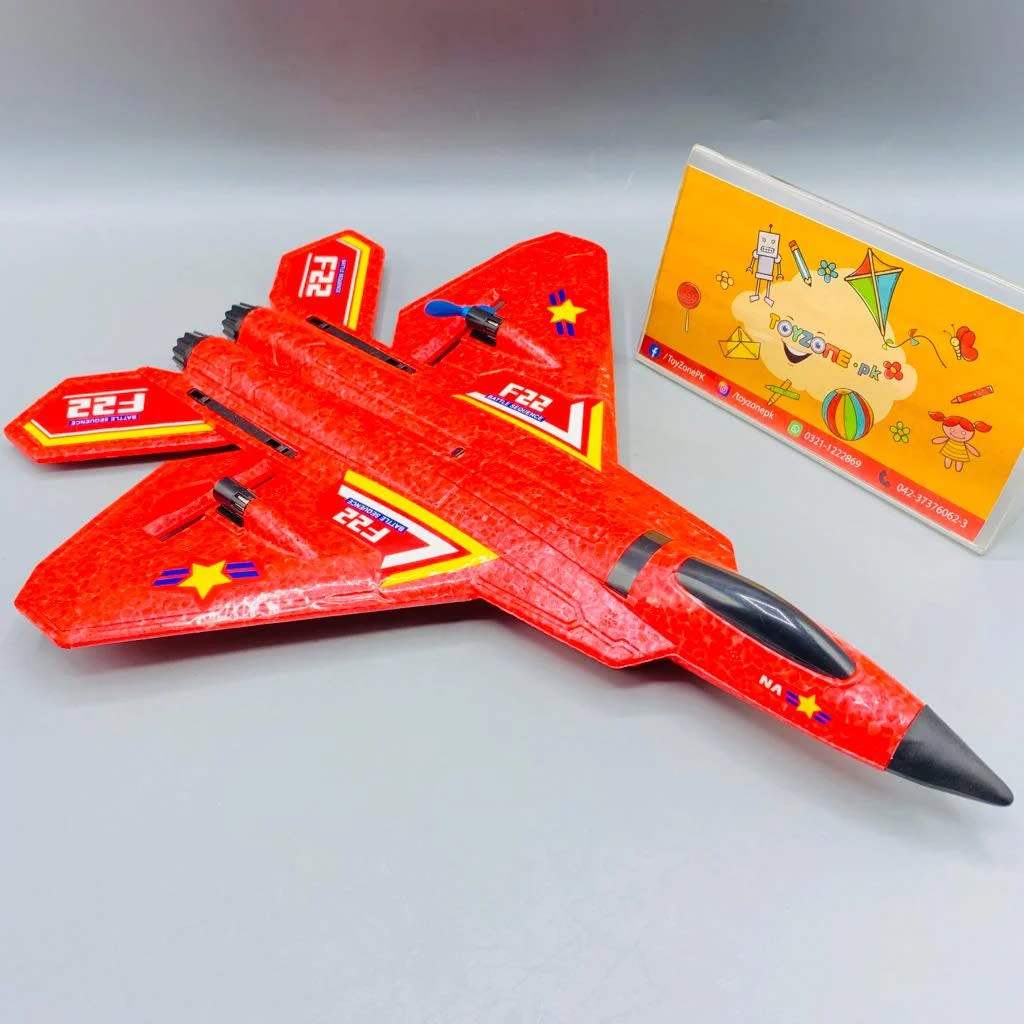 SU-35 RC Fighter Jet Airplane – 2.4GHz Remote Control Foam Aircraft with LED Lights & USB Charging 2