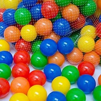100 PCS Colorful Plastic Ball Pit Balls – Soft Crush-Proof Play Balls for Kids, Baby Playpen & Ball Pool alternate view