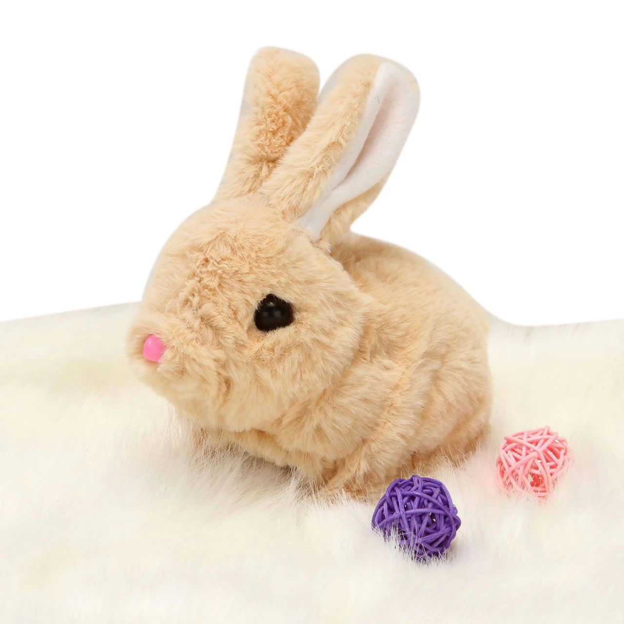 Cute Walking Bunny Rabbit Plush Toy – Soft Electric Hopping Bunny with Sound | Interactive Kids Toy 7