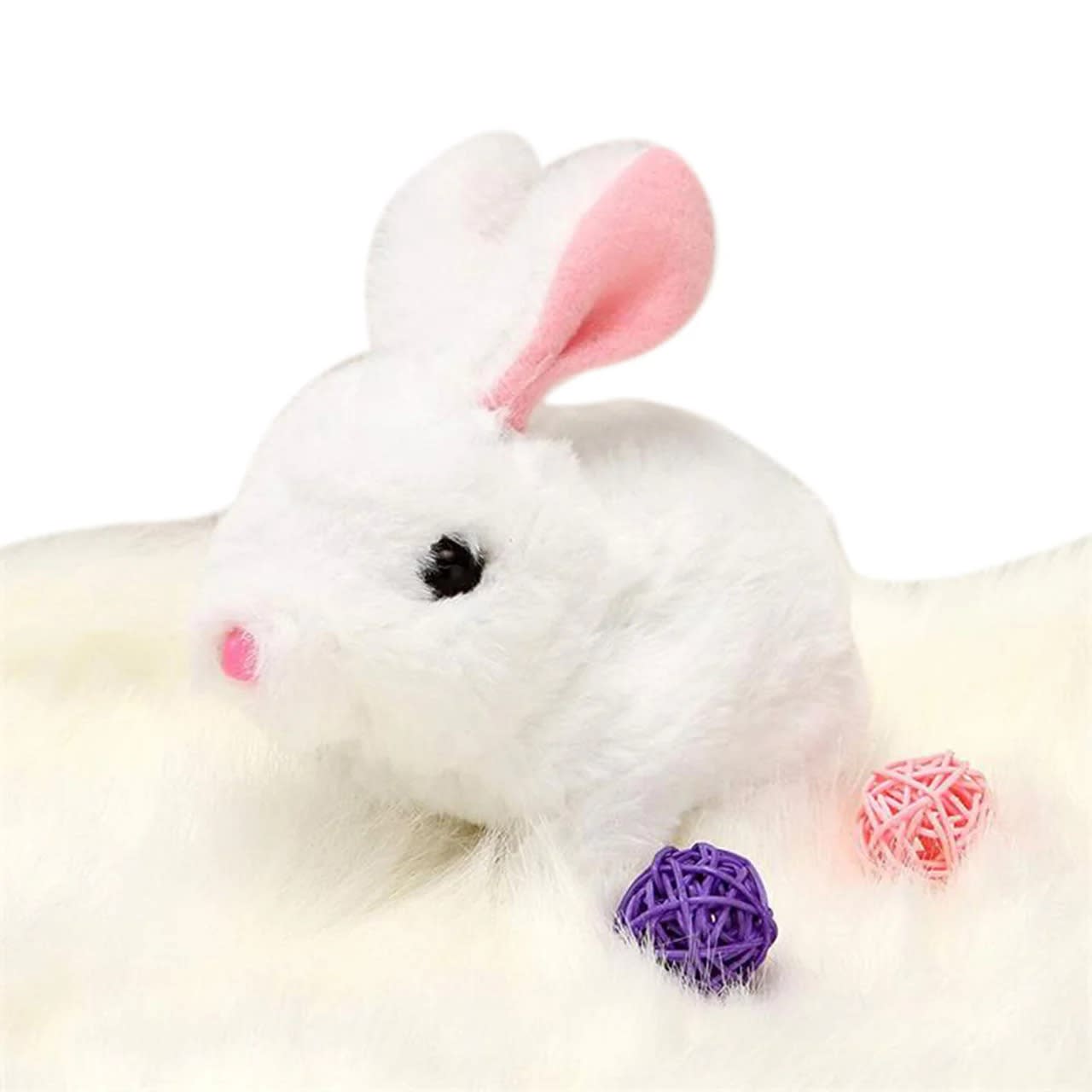Cute Walking Bunny Rabbit Plush Toy – Soft Electric Hopping Bunny with Sound | Interactive Kids Toy 8