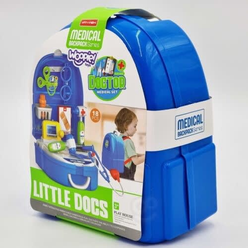 Kids Doctor Medical Backpack Play Set – 18 PCS Pretend Doctor Kit with Carry Backpack | Educational Role Play Toy 2