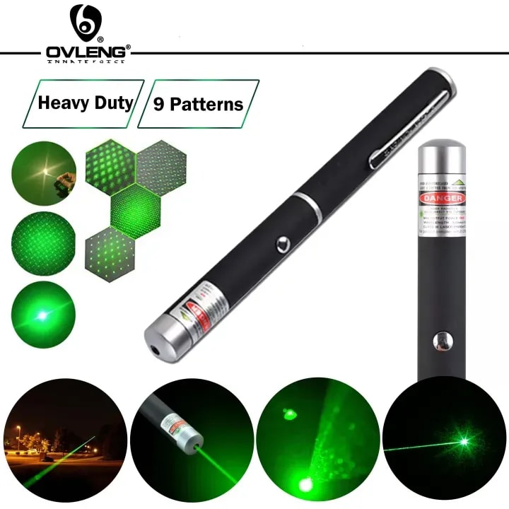 Wireless Red Laser Pointer Pen for Presentation – Long Range LED Teaching Pointer | PapaToys 5