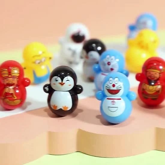 Cute Little Tumbling Toy – Interactive Tumbler Doll for Babies | Educational Balance Toy | PapaToys 4
