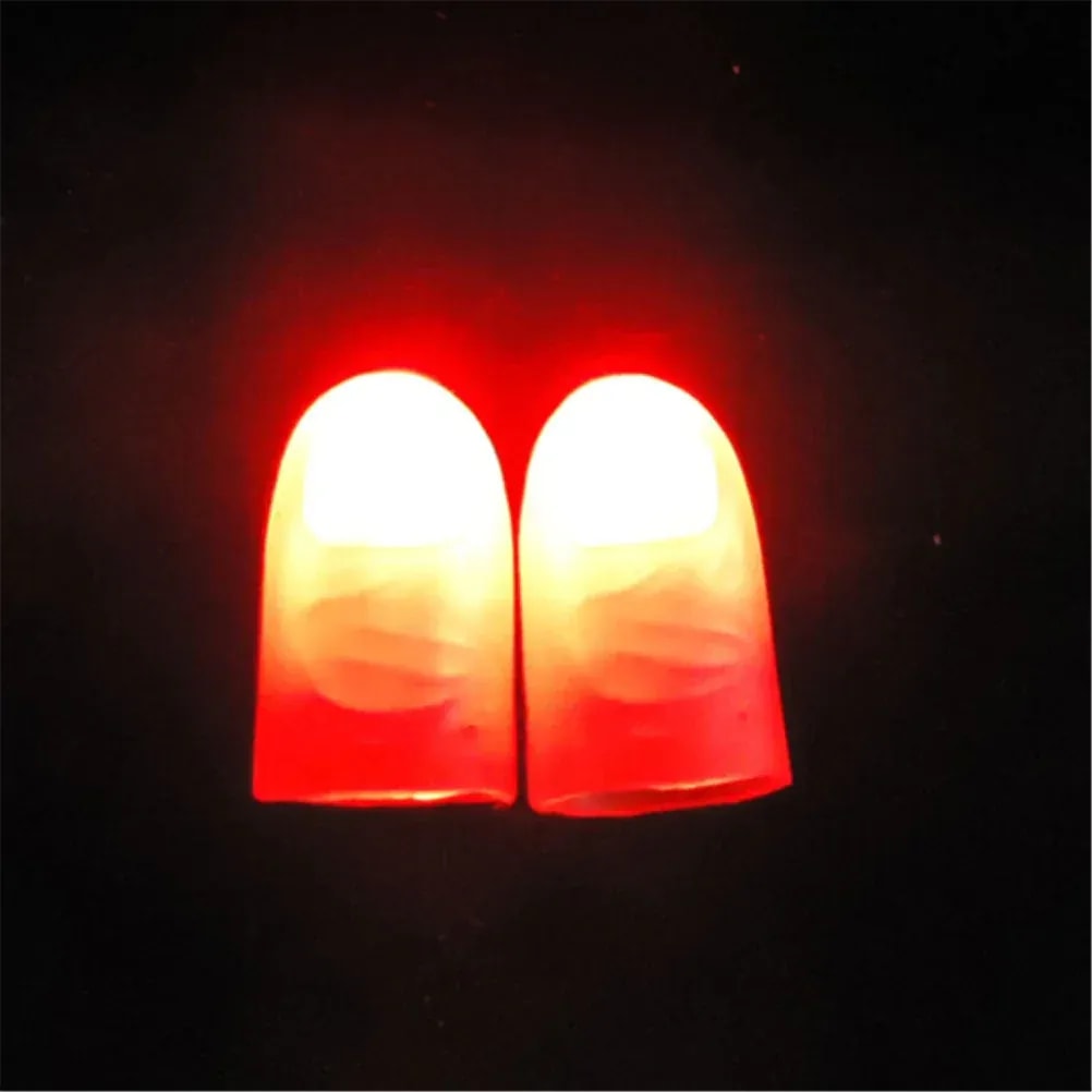 Magic Finger Light LED – 1 Pair Colorful Flashing Finger Lights for Kids Party & Festival | PapaToys 3