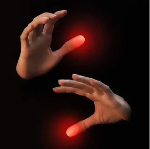 Magic Finger Light LED – 1 Pair Colorful Flashing Finger Lights for Kids Party & Festival | PapaToys 7