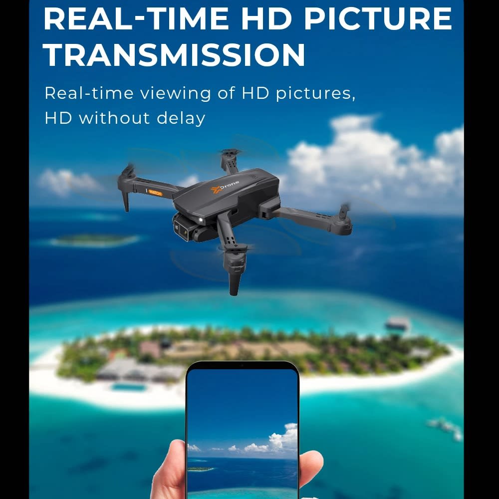 H15 Drone with 4K HD Camera – 360° Flip RC Quadcopter | Altitude Hold & WiFi FPV | PapaToys 11