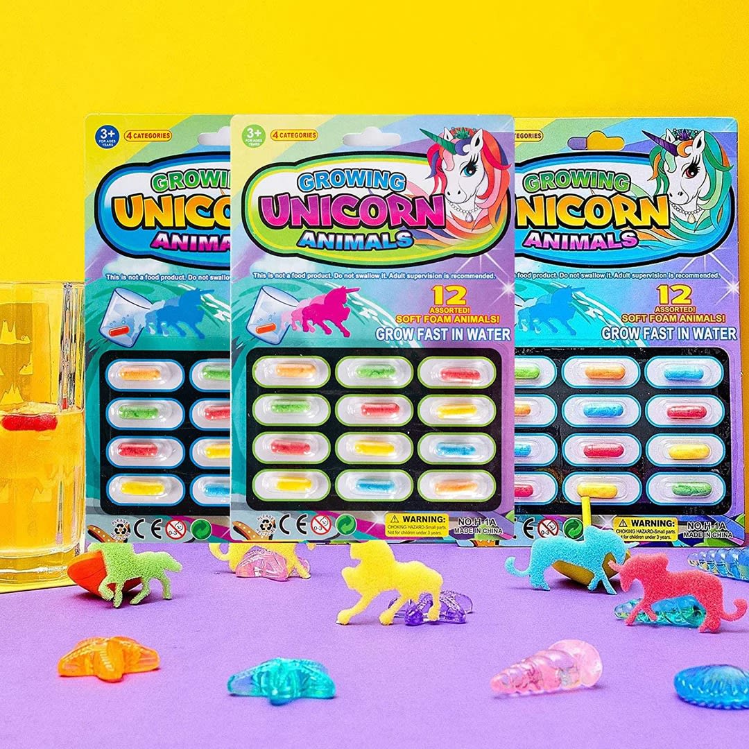 Pack of 2 Magic Growing Animal Capsules – Water Expand Dinosaur & Sea Animal Toys for Kids | PapaToys 5