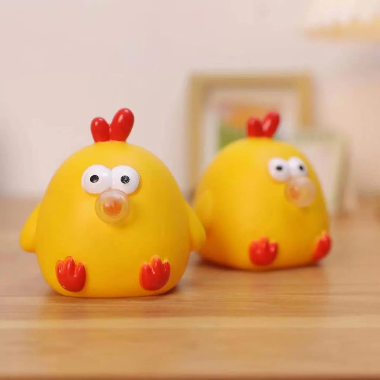Squeeze Pop Chicken Toy – Funny Stress Relief Fidget Squeeze Toy for Kids & Adults | PapaToys 9