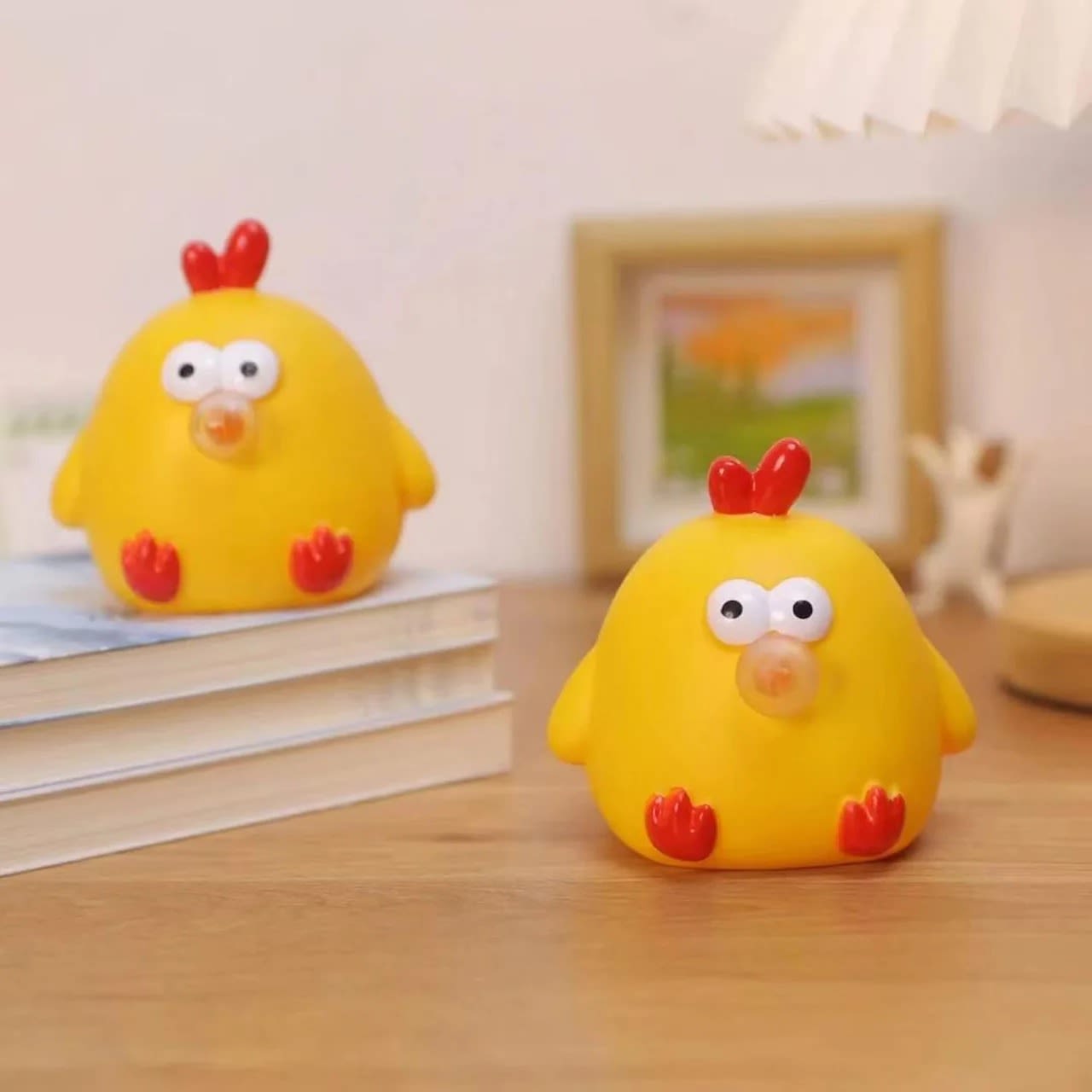 Squeeze Pop Chicken Toy – Funny Stress Relief Fidget Squeeze Toy for Kids & Adults | PapaToys 10