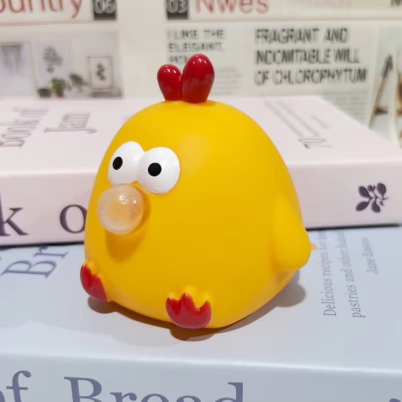 Squeeze Pop Chicken Toy – Funny Stress Relief Fidget Squeeze Toy for Kids & Adults | PapaToys 12