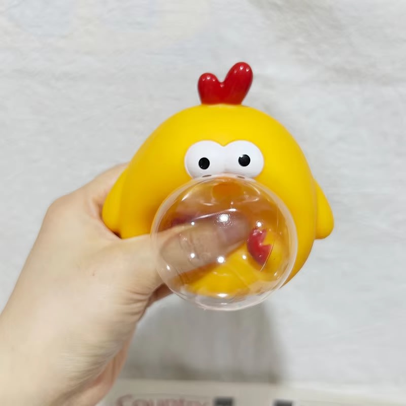 Squeeze Pop Chicken Toy – Funny Stress Relief Fidget Squeeze Toy for Kids & Adults | PapaToys 14