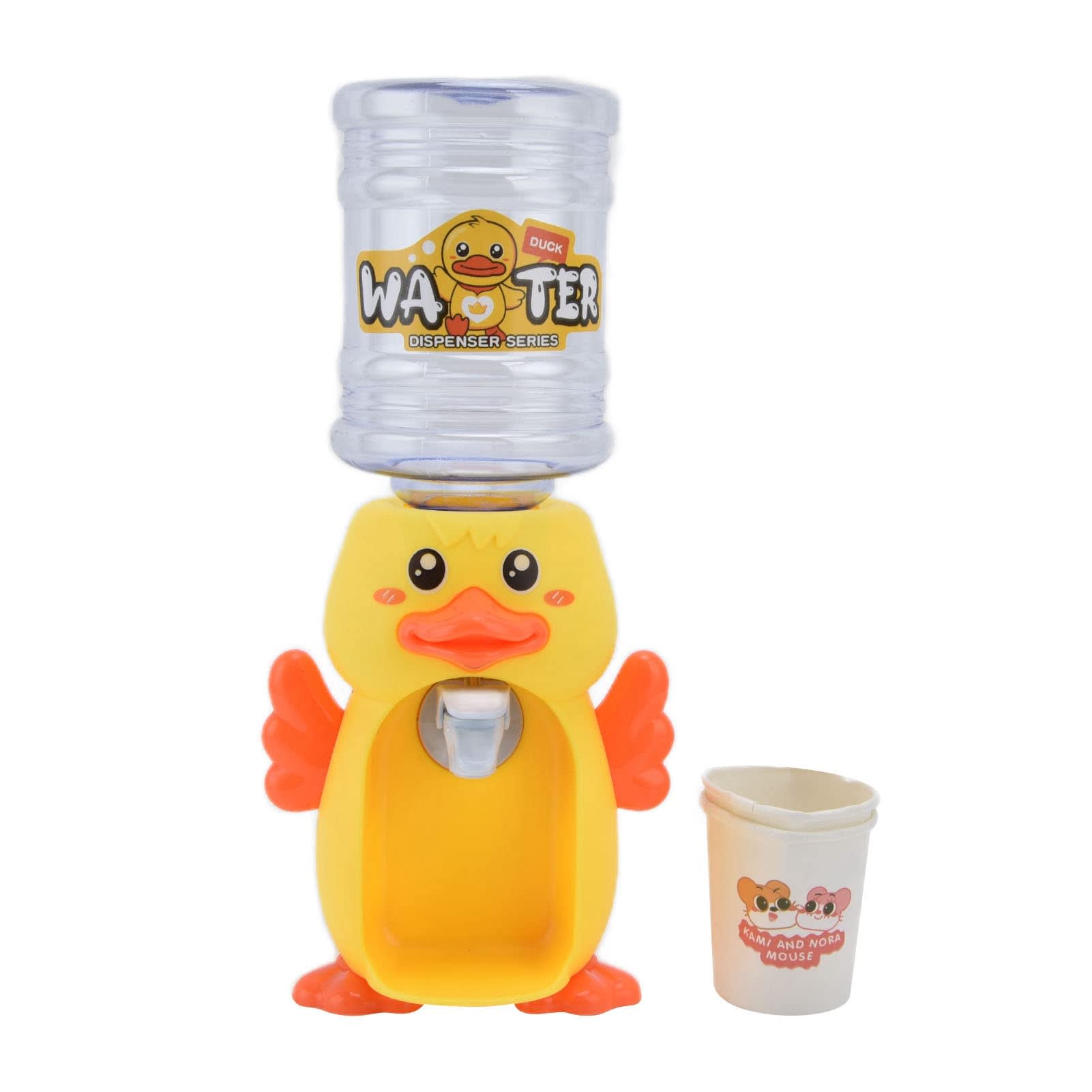 Dada Duck Drinking Fountain Toy Small Duck Shape Water Dispenser for Kids