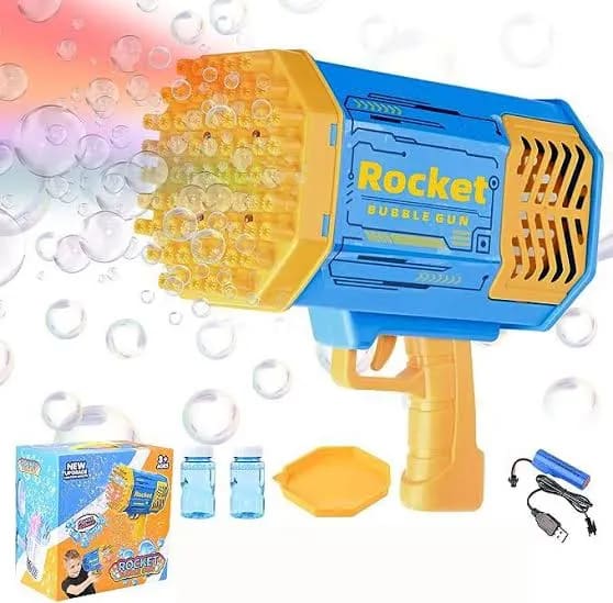 36-Hole Automatic Bubble Gun for Kids – Bazooka Style Bubble Machine Toy 4