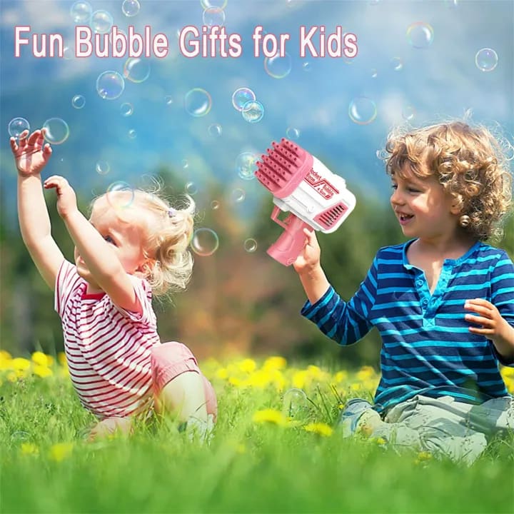 36-Hole Automatic Bubble Gun for Kids – Bazooka Style Bubble Machine Toy 5