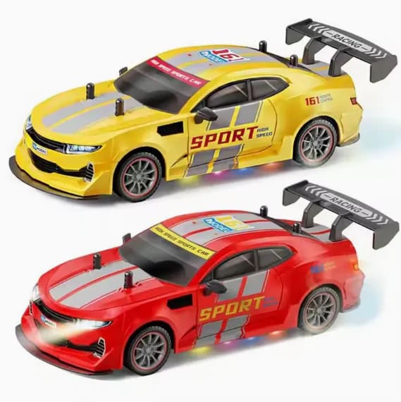RC Nissan GT-R High-Speed Drift Racing Car – 2.4GHz Remote Control Sports Car with LED Lights | USB Rechargeable | PapaToys 5