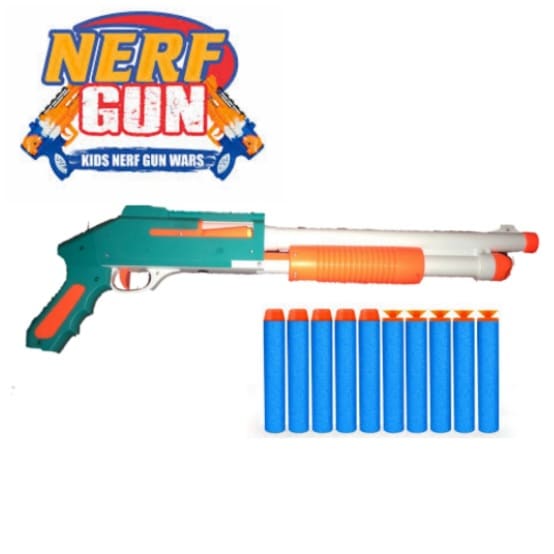 Foam Bullet Blaster Toy Gun for Kids – Shell Ejecting Soft Bullet Shotgun Toy alternate view