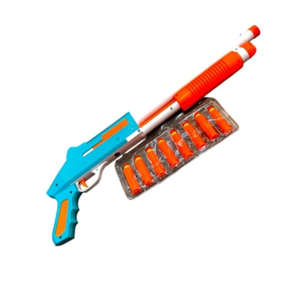 Foam Bullet Blaster Toy Gun for Kids – Shell Ejecting Soft Bullet Shotgun Toy 5