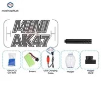 Automatic Mini AK-47 Gel Blaster Gun | High-Speed Electric Water Bead Toy with Rechargeable Battery 3