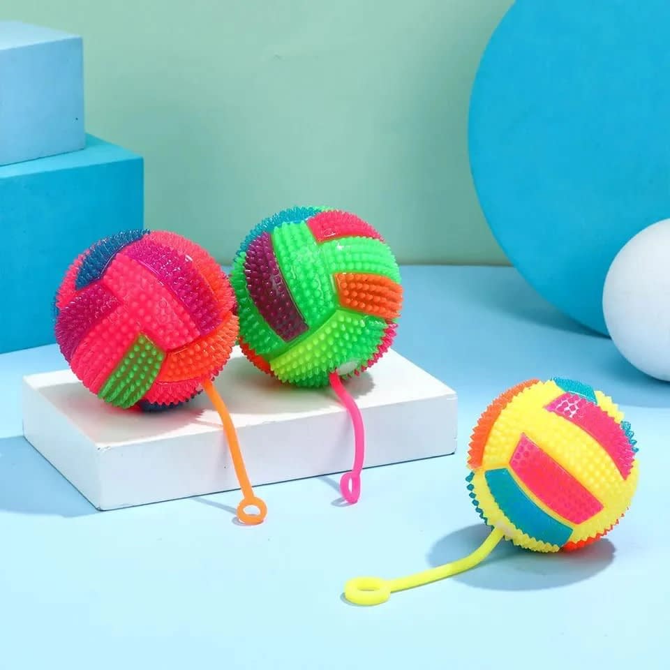 Multi-Color Hand Ball | Soft Bouncing Stress Relief Ball for Kids Indoor & Outdoor Play 3