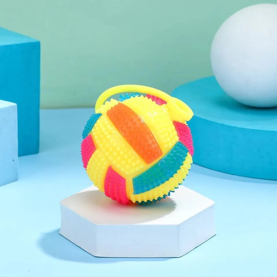 Multi-Color Hand Ball | Soft Bouncing Stress Relief Ball for Kids Indoor & Outdoor Play 4