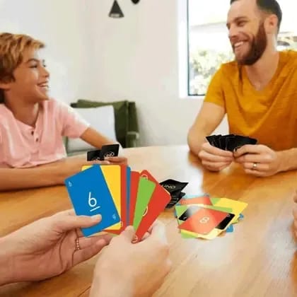 Black Special Edition UNO Card Game | Premium Family Party Game for Kids & Adults 6