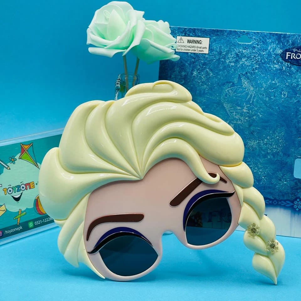 Kids Elsa Frozen Sunglasses | Princess Fashion UV Protection Glasses for Girls alternate view