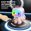 Remote Control Dancing Robot Toy | Smart RC Robot with LED Lights, Music & Interactive Dance Moves alternate view