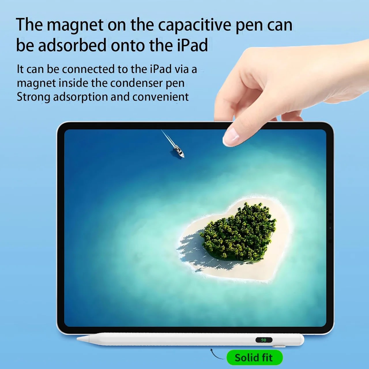 Universal Magnetic Stylus Pen | 2-in-1 Precision Touchscreen Pen for Android, iPhone, iPad & Tablets 4