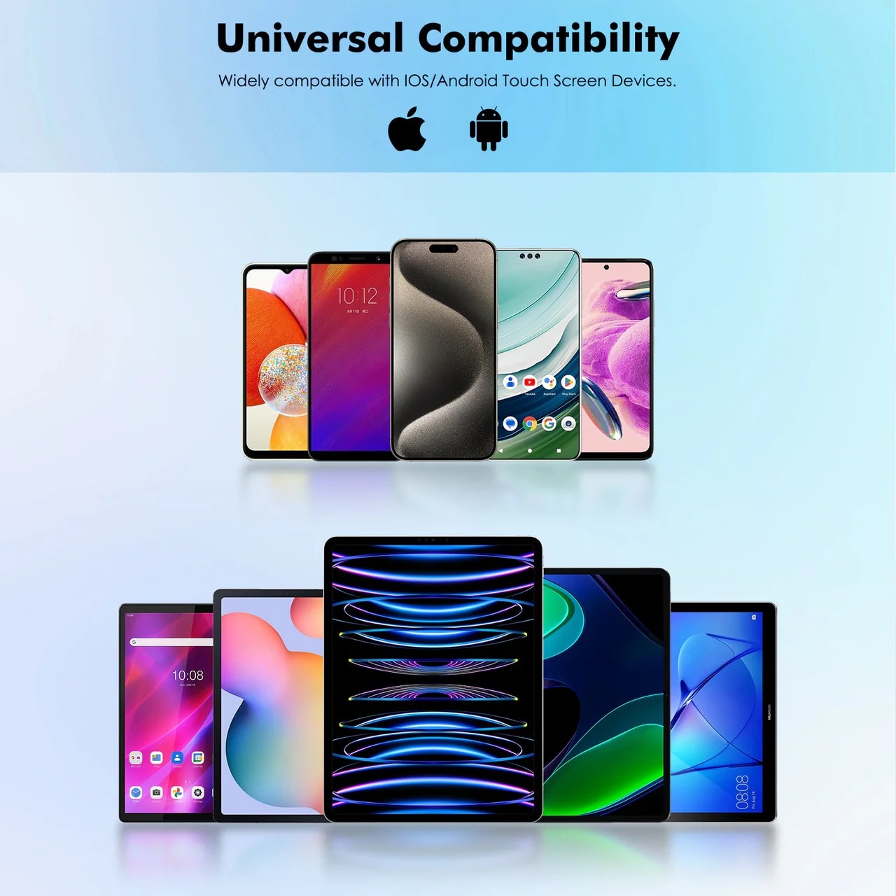 Universal Magnetic Stylus Pen | 2-in-1 Precision Touchscreen Pen for Android, iPhone, iPad & Tablets 6