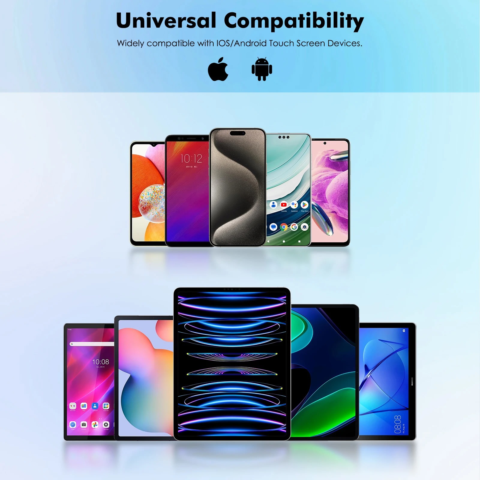 Universal Magnetic Stylus Pen | 2-in-1 Precision Touchscreen Pen for Android, iPhone, iPad & Tablets 10